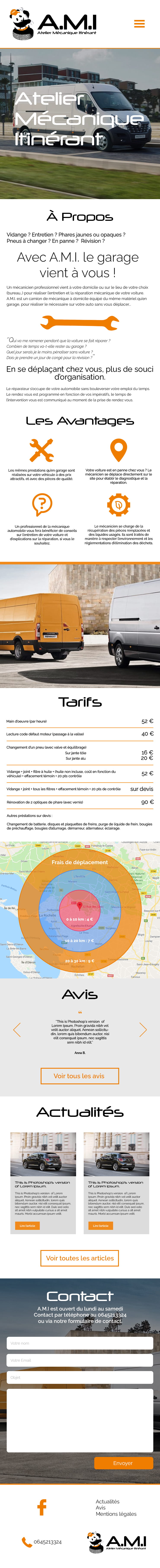 Webdesign Maquette site web cms Mon Beau Bateau