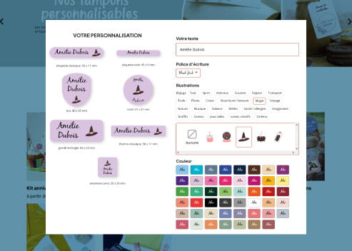 vignette projet développement web Fontrenderer