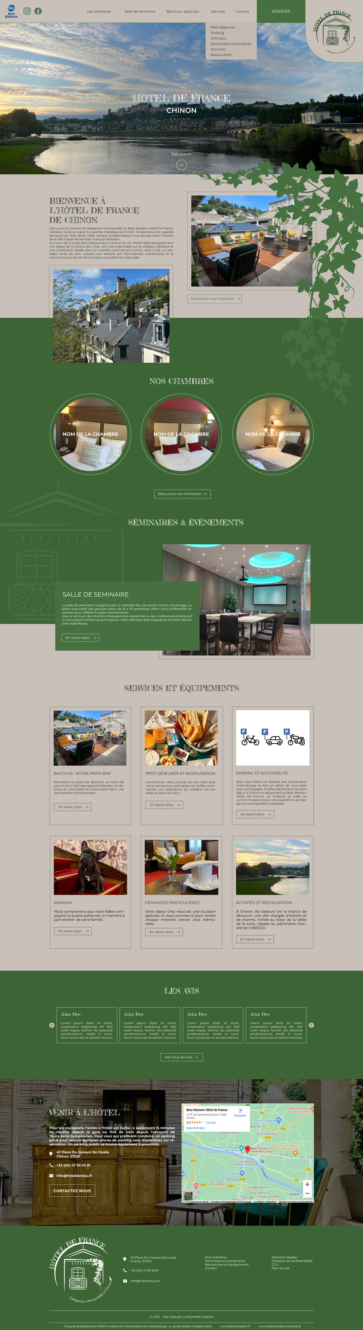 Webdesign Maquette site web homepage Mon Beau Bateau