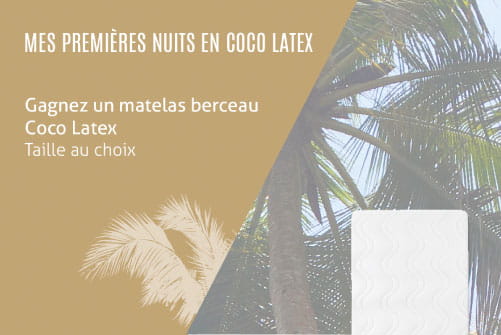Graphisme matelas coco latex marketing