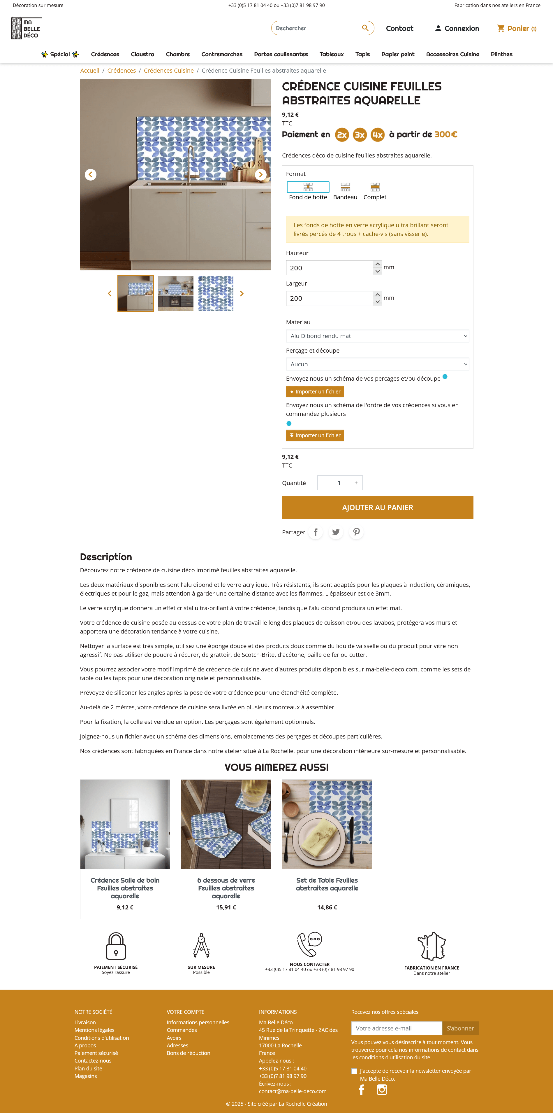 Webdesign Maquette site web cms Mon Beau Bateau